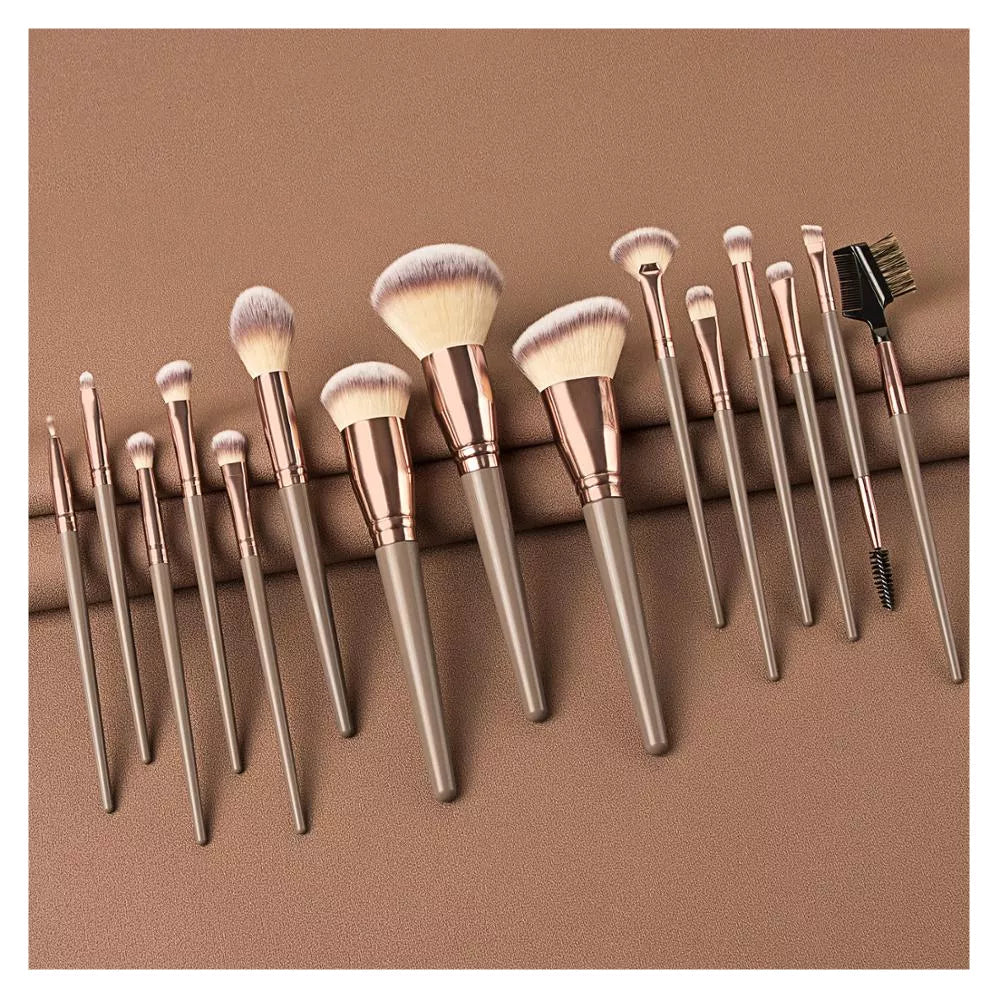 Makeup Brushes Set Face Eyes Make Up Brush Eyelash Eyeshadow Eyebrow Eyeliner Foundation Powder Blush Highlight Lips Brush