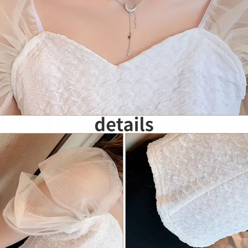 Blouses Women Patchwork Creativity Seductive Modern Simple Sweet All-match Summer Korean Style Ladies Leisure Daily Sexy Chic