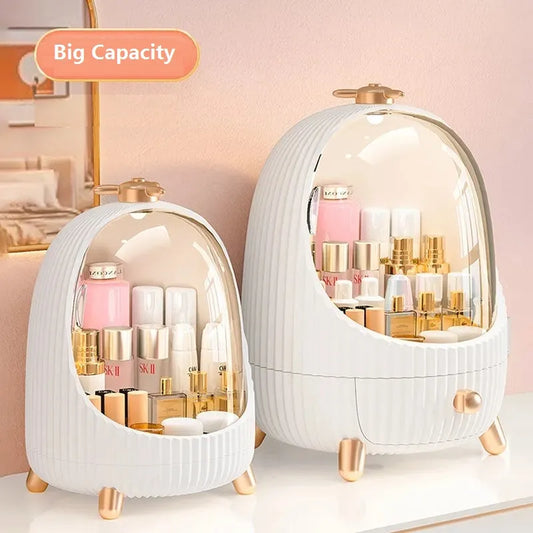 Cosmetic Storage Box Makeup Brush Bucket Lipstick Acrylic Skin Care Products Dressing Table Shelf Drawer Display Cabinet